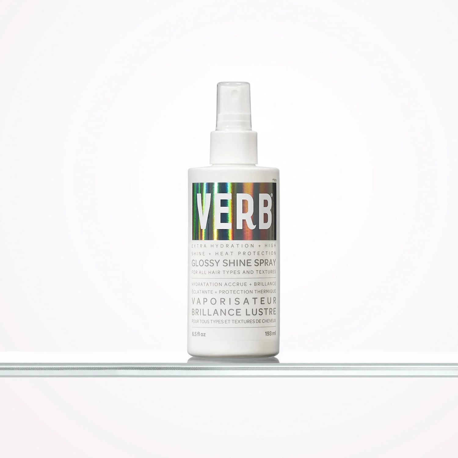 GLOSSY SHINE SPRAY WITH HEAT PROTECITON 6.5OZ