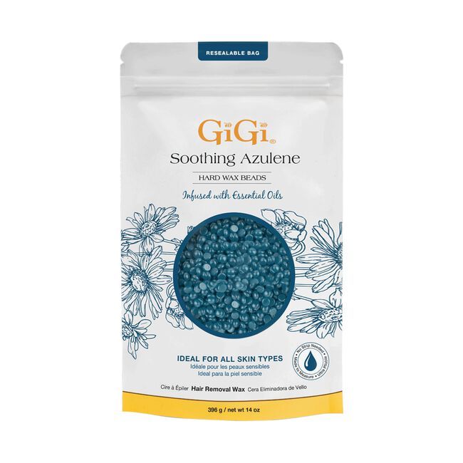 HARD WAX BEADS AZULENE 14OZ