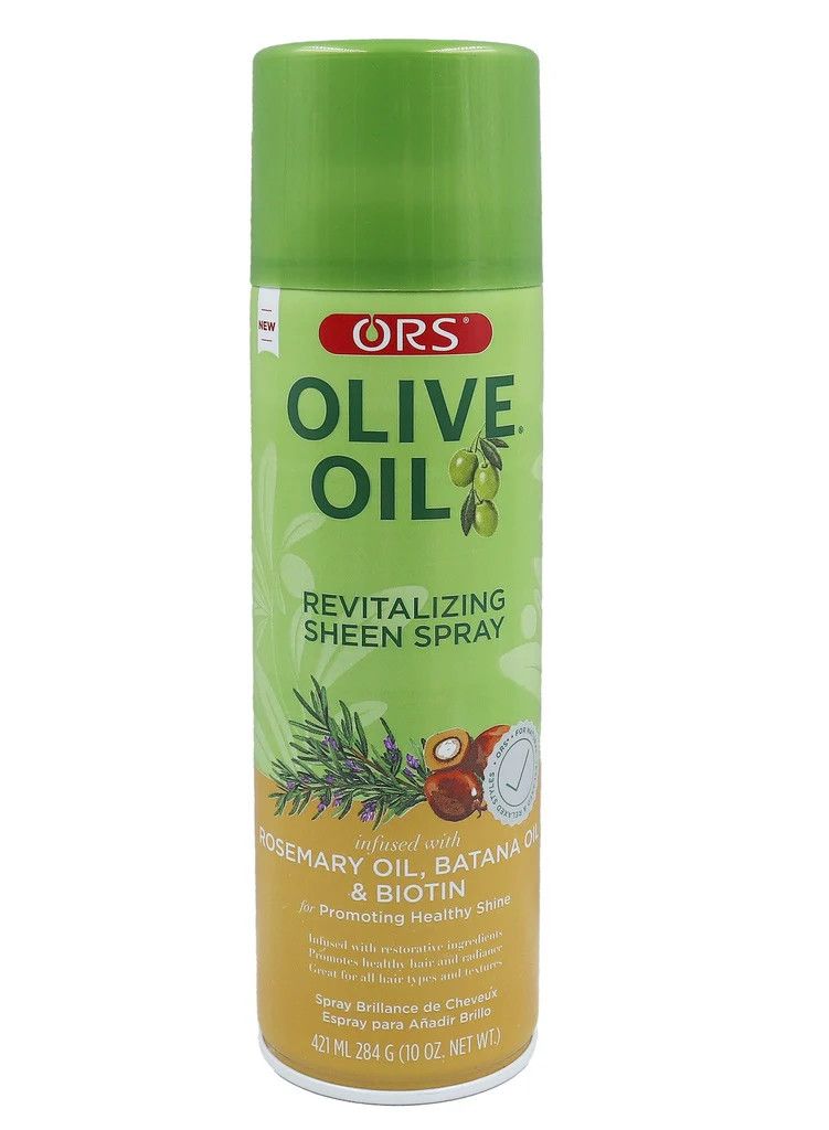 OLIVE OIL REVITALIZING SHEEN SPRAY INFUSED WITH ROSEMARY OIL, BATANA OIL &amp; BIOTIN 10OZ