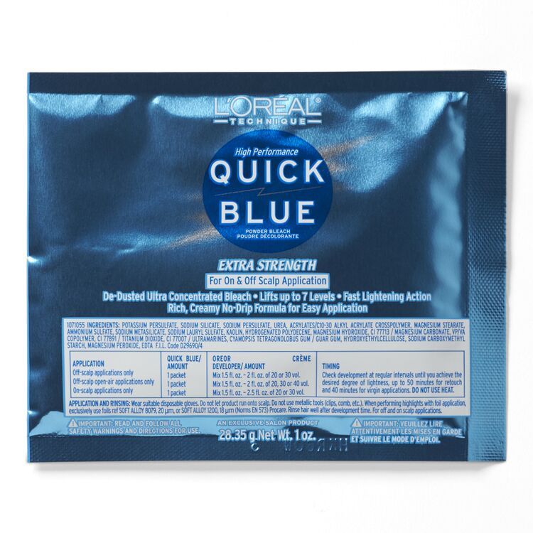 QUICK BLUE POWDER BLEACH, Size: 1OZ