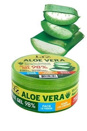 ALOE VERA MOISTURE AQUA SOOTHING GEL 98% ALOE GEL, Size: 10OZ