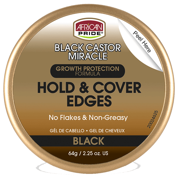 BLACK CASTOR MIRACLE HOLD &amp; COVER EDGES BLACK 2.25OZ