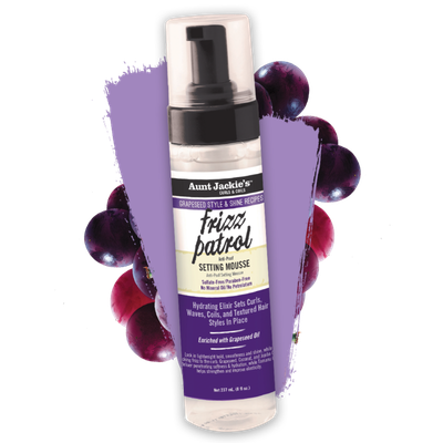 GRAPESEED FRIZZ PATROL SETTING MOUSSE 8.5OZ GRAPESEED FRIZZ PATROL SETTING MOUSSE 8.5OZ