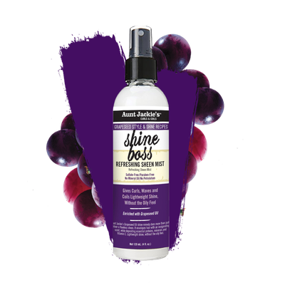 GRAPESEED SHINE BOSS REFRESHING SHEEN MIST 4OZ