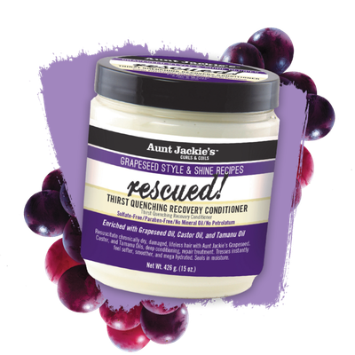 GRAPESEED RESCUED THIRST QUENCHING RECOVERY CONDITIONER 15OZ GRAPESEED RESCUED THIRST QUENCHING RECOVERY CONDITIONER 15OZ