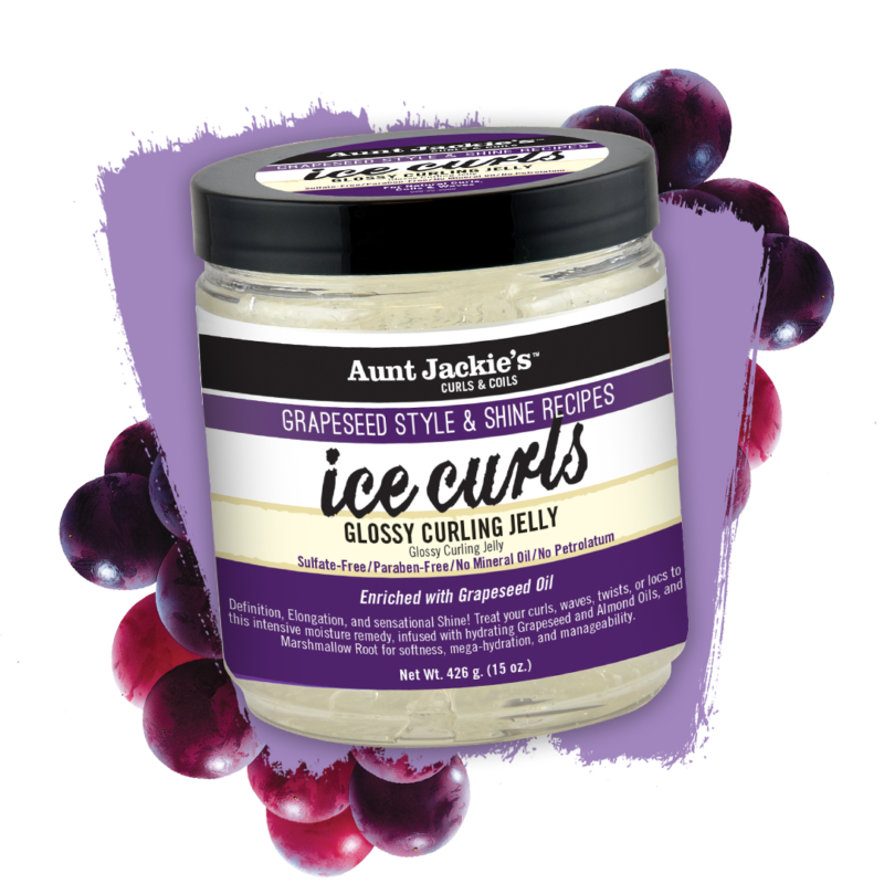 GRAPESEED ICE CURLS GLOSSY CURLING JELLY 15OZ