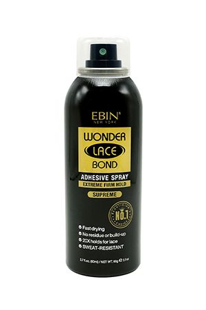 WONDER LACE BOND ADHESIVE SPRAY - SUPREME HOLD, Size: 80ML