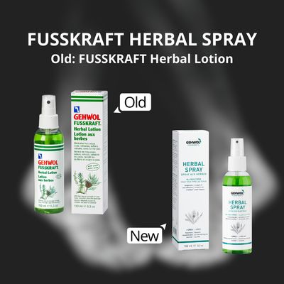 FUSSKRAFT HERBAL LOTION SPRAY 150ML