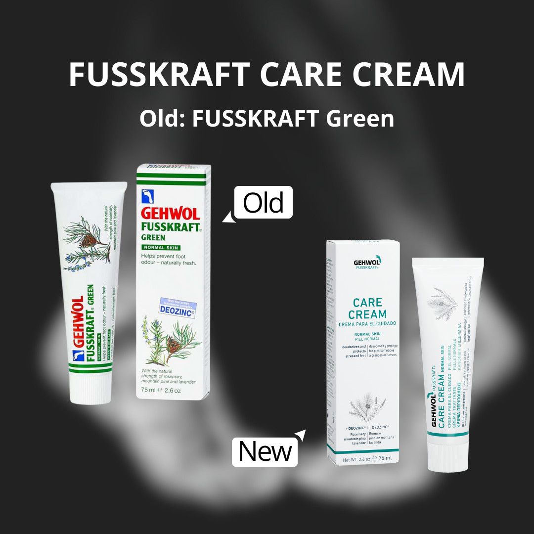 FUSSKRAFT CARE CREAM NORMAL GREEN 75ML