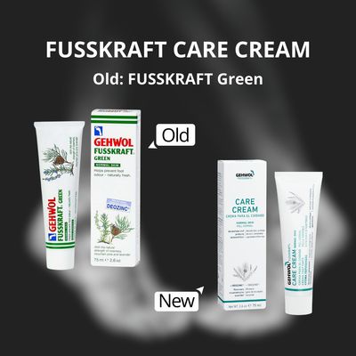 FUSSKRAFT CARE CREAM NORMAL GREEN 75ML