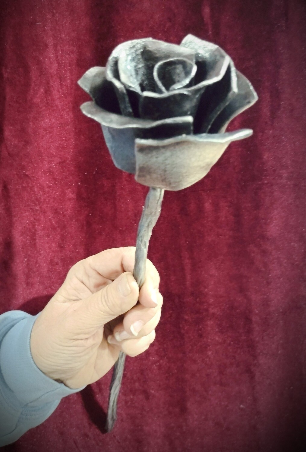 Forged Steel Rose