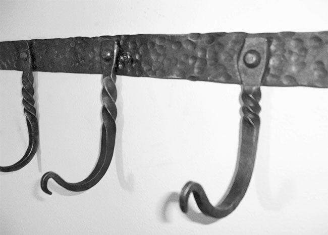 Hand forged Coat Rack