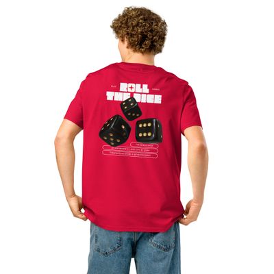 ribbed neck t-shirt