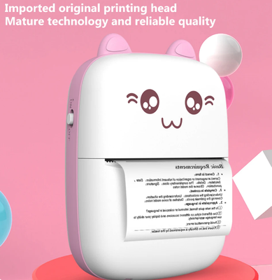 Meow Mini Label Printer Thermal Portable Printers Stickers Paper Inkless Wireless Impresora Portátil 200dpi Android IOS 57mm