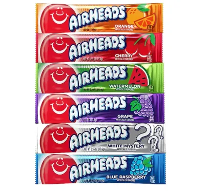 Airheads pack 6 stuks (93,6 gr)