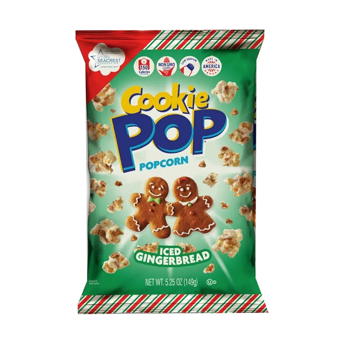 Cookie Pop Iced Gingerbread Popcorn (149 gr)