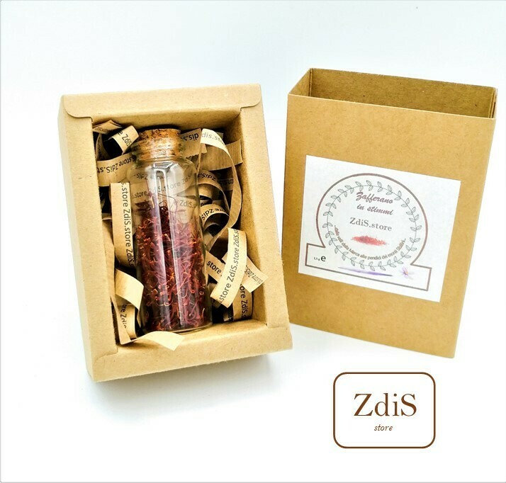 Zafferano in stimmi confezione da 1,5 gr