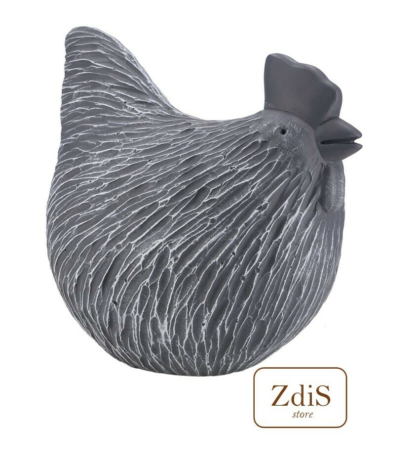 Gallina in terracotta