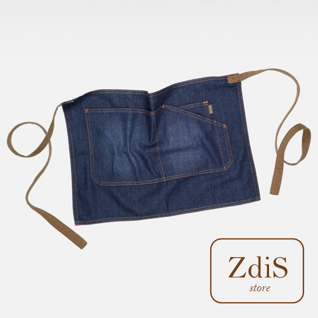 Grembiule Jeans corto blue