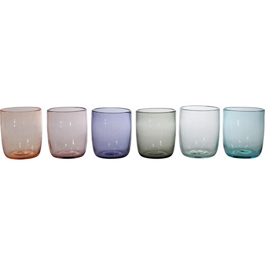Set di 6 Bicchieri acqua &quot;POSITANO&quot;