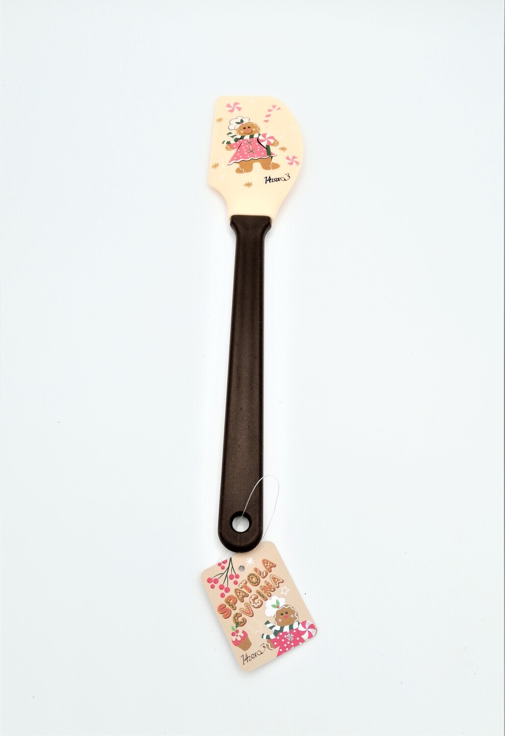 Spatola in silicone &quot;Gingerbread rosa&quot;