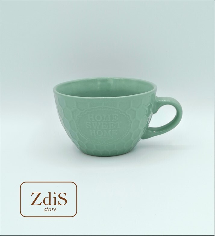 Tazza &quot;Home Sweet Home&quot; Verde
