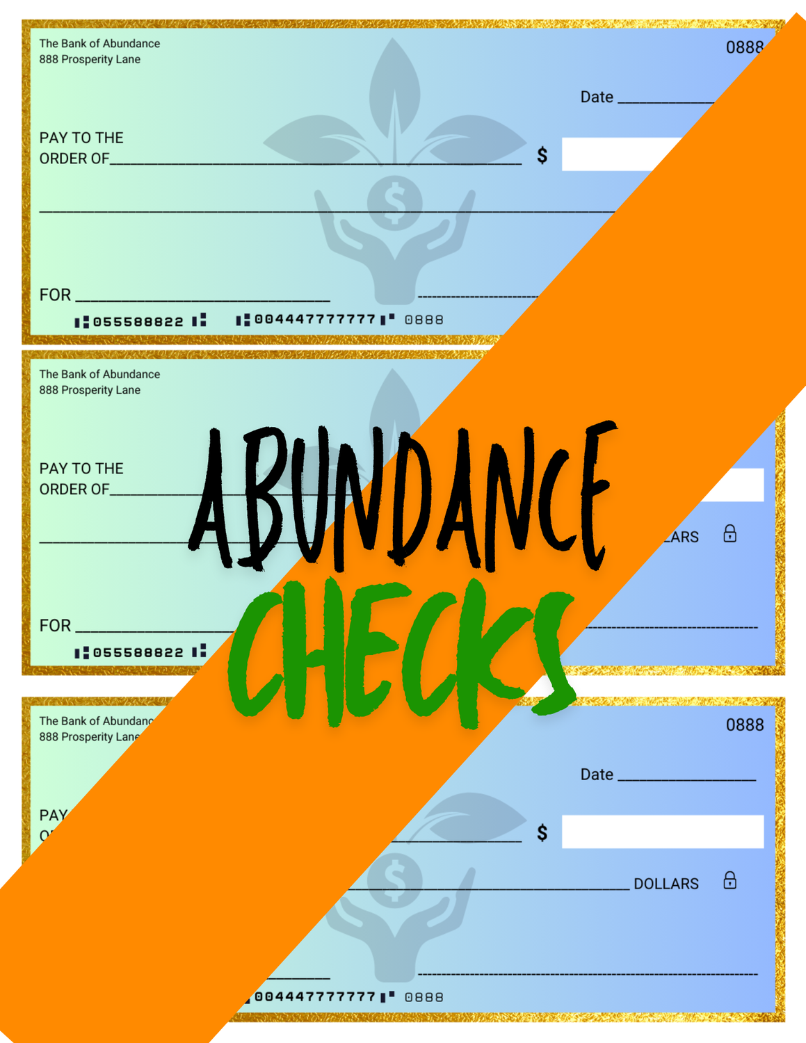 Law of Attraction Abundance Checks