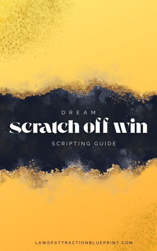 Dream Scratch Off Lottery Win