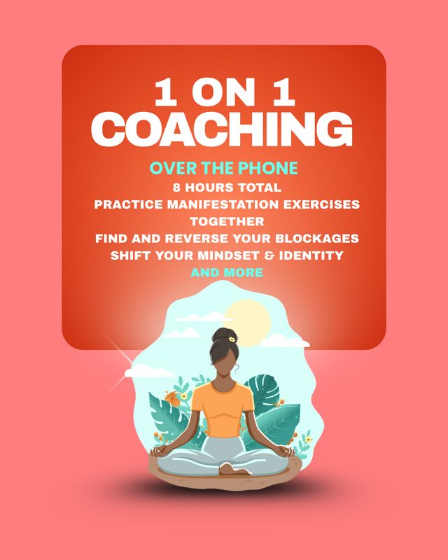 1 On 1 Manifestation Phone Coaching