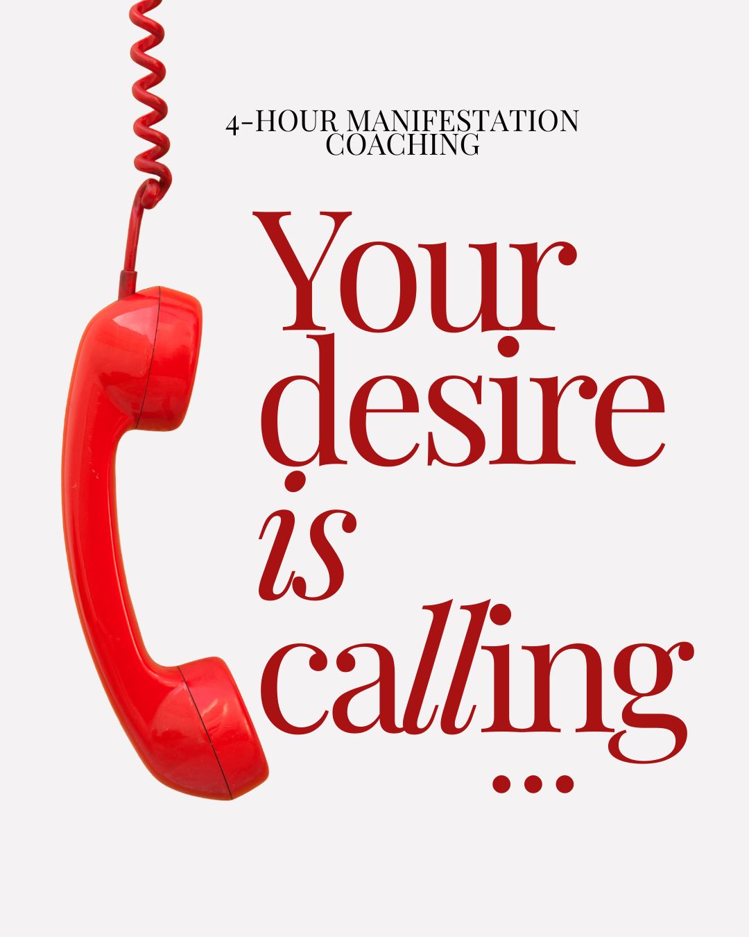 4-Hour Phone Manifestation Coaching