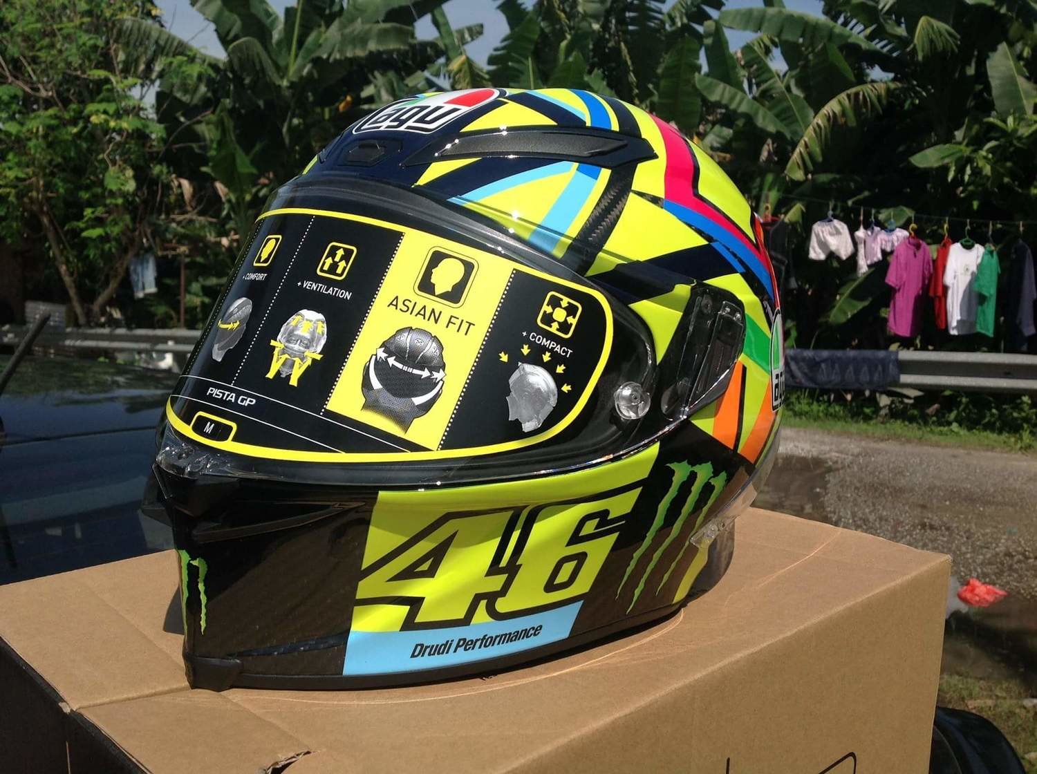 AGV PISTA GPR SOLELUNA