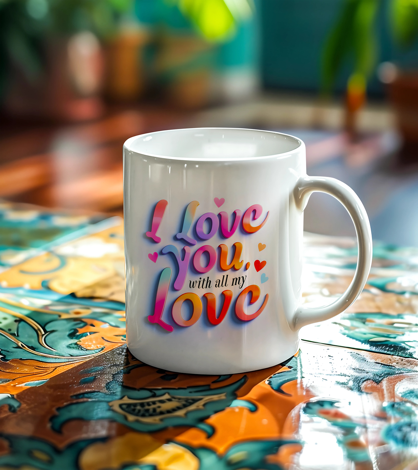 I love you, with all my love