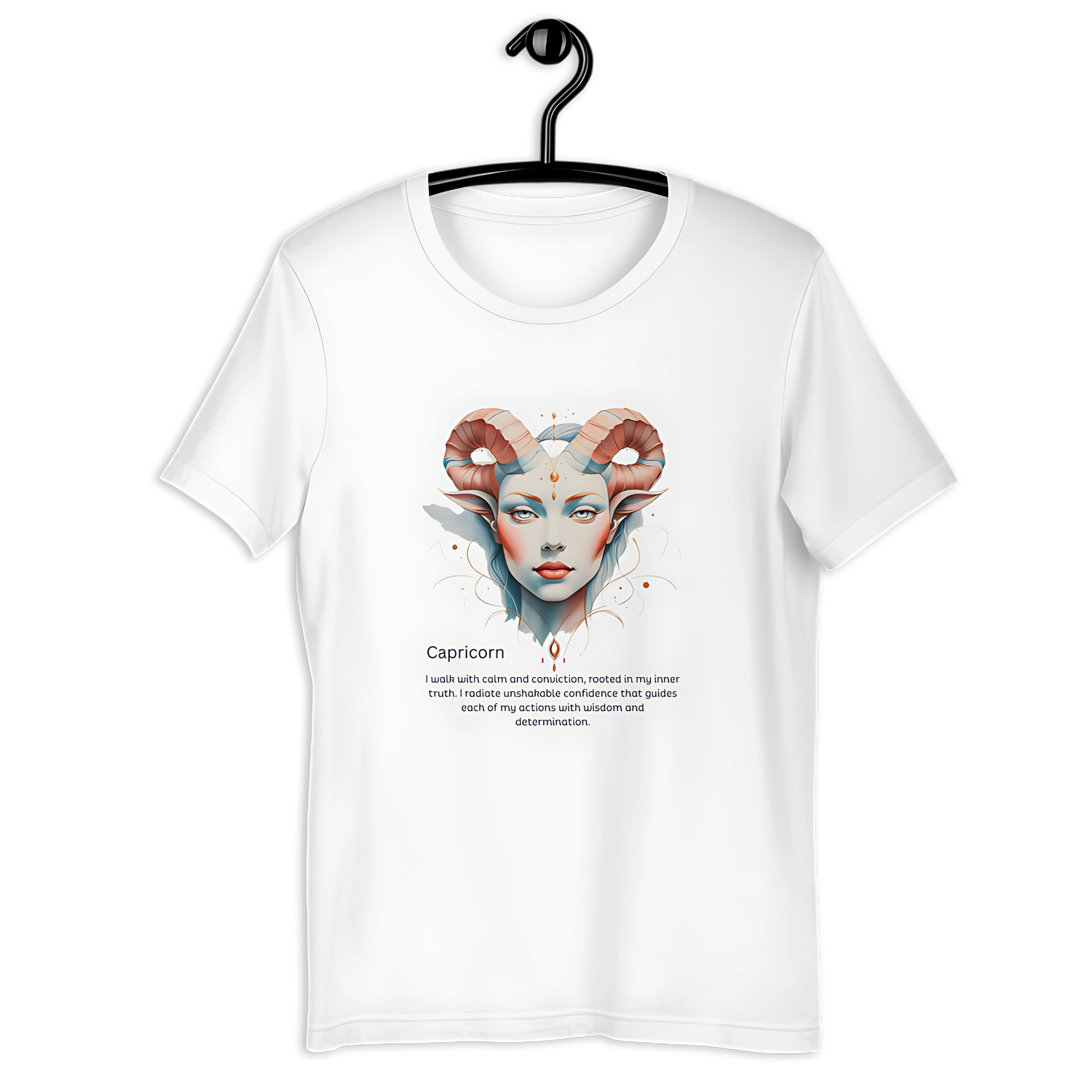 ♑️ I walk with calm and conviction, rooted in my inner truth-Bella + Canvas 3001U