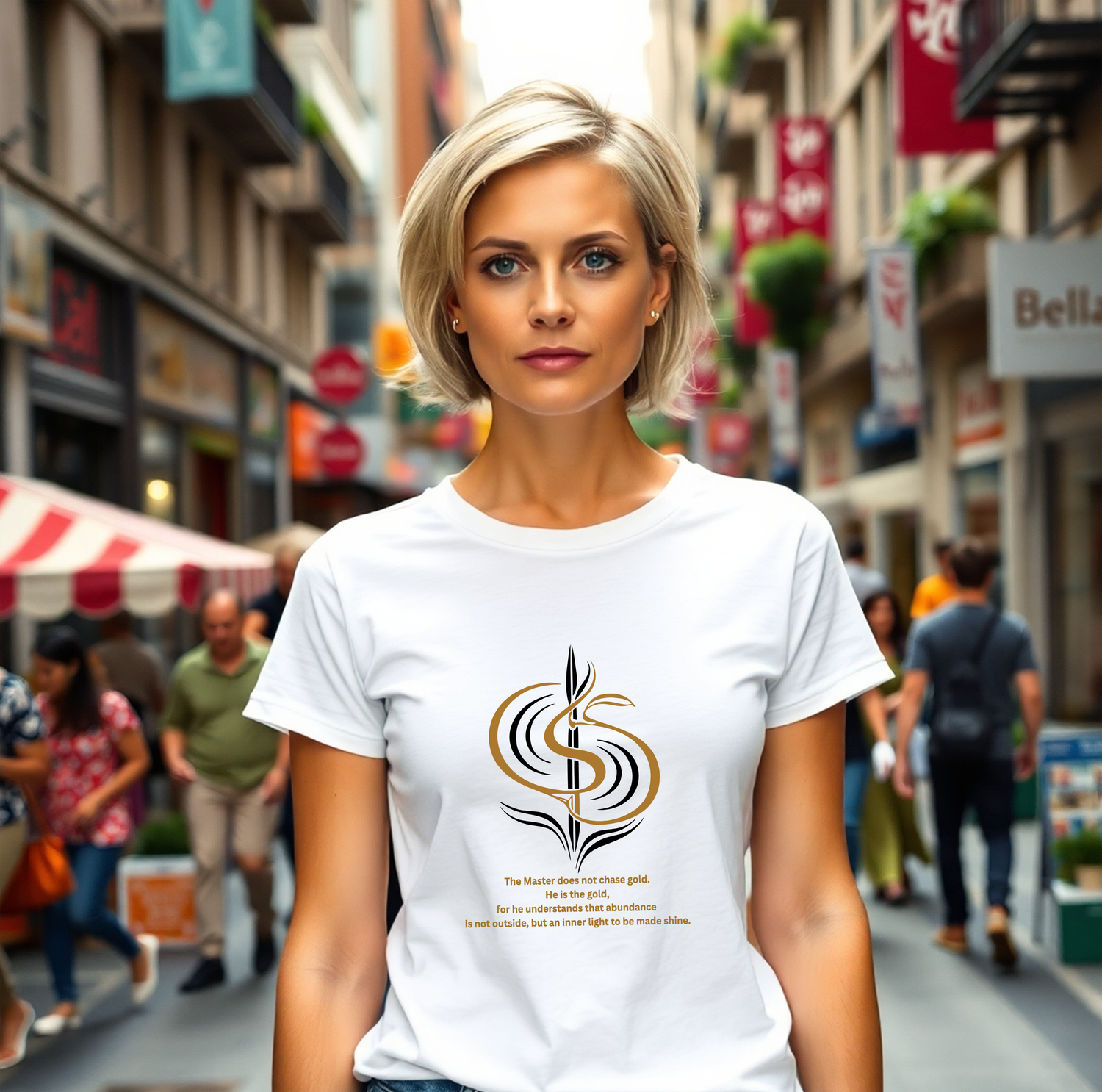The Master does not chase gold. He is the gold ,  AS Colour 5001 – Superbe qualité premium