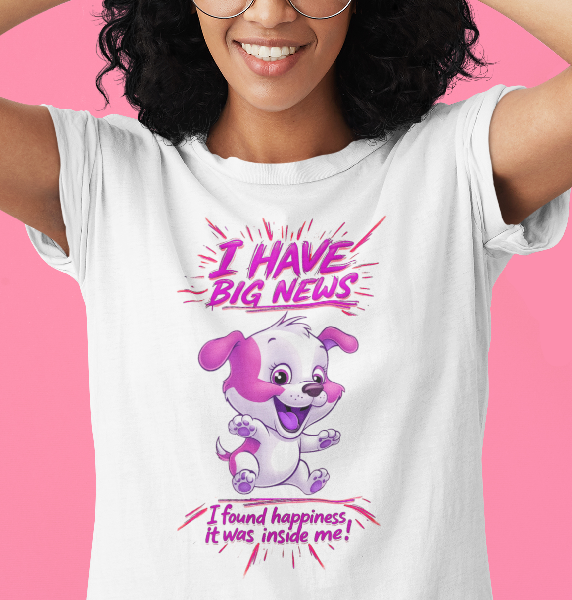 Manifestation slogan tee – high-frequency fashion – ideal for energy shifters and dreamers