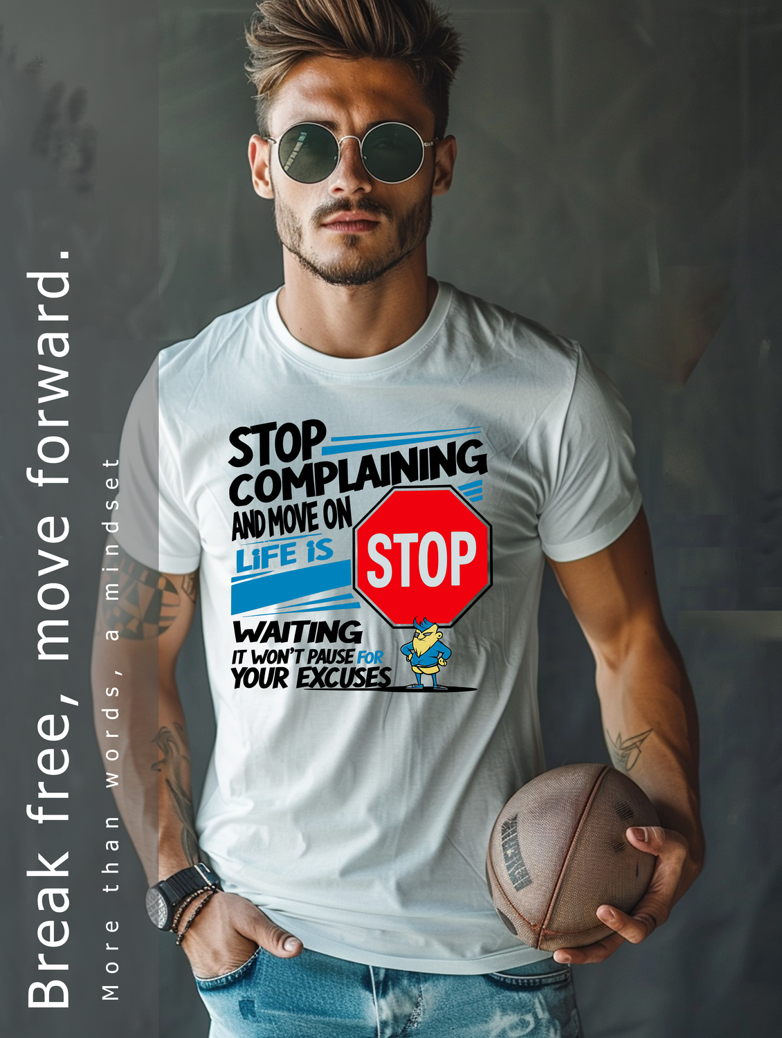 Speak your truth loud and clear – bold affirmation tee for fearless and conscious living