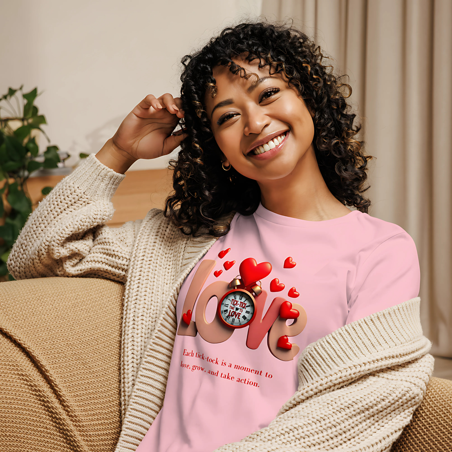 Feel good, look great – inspirational quote shirt for empowered mornings and soulful style
