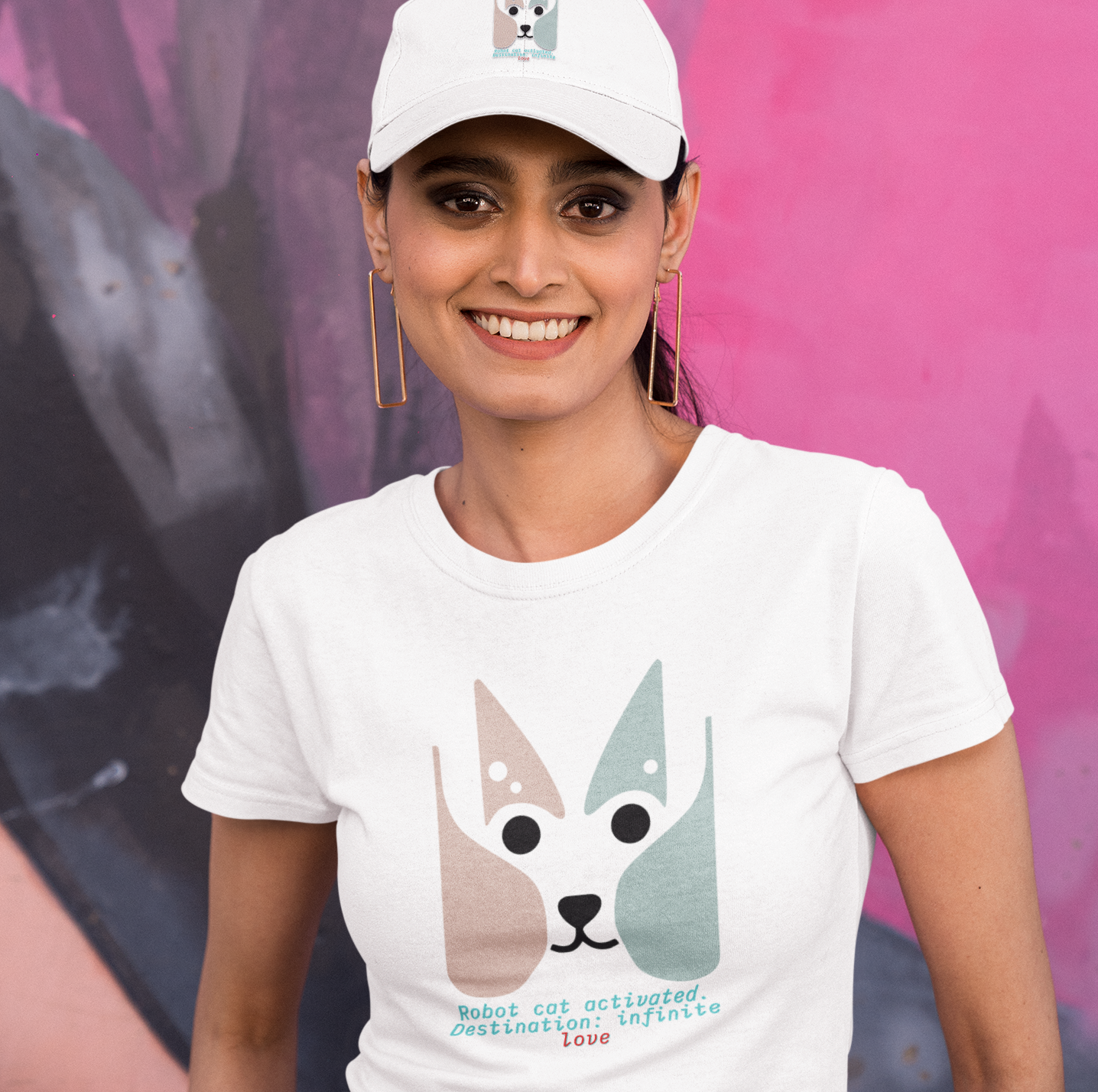 Vibrational message t-shirt – feel-good fashion – designed to raise your frequency every day