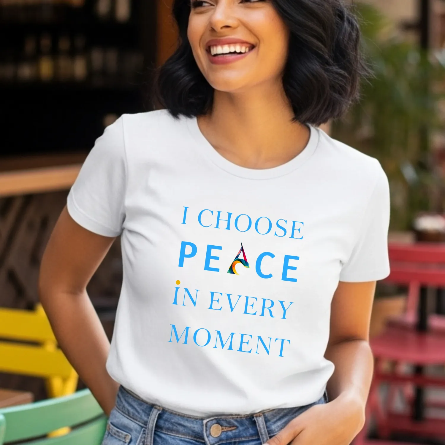 I CHOOSE PEACE IN EVERY MOMENT ✨ | Inspirational T-shirt | Mindfulness Shirt | Spiritual Gift |
