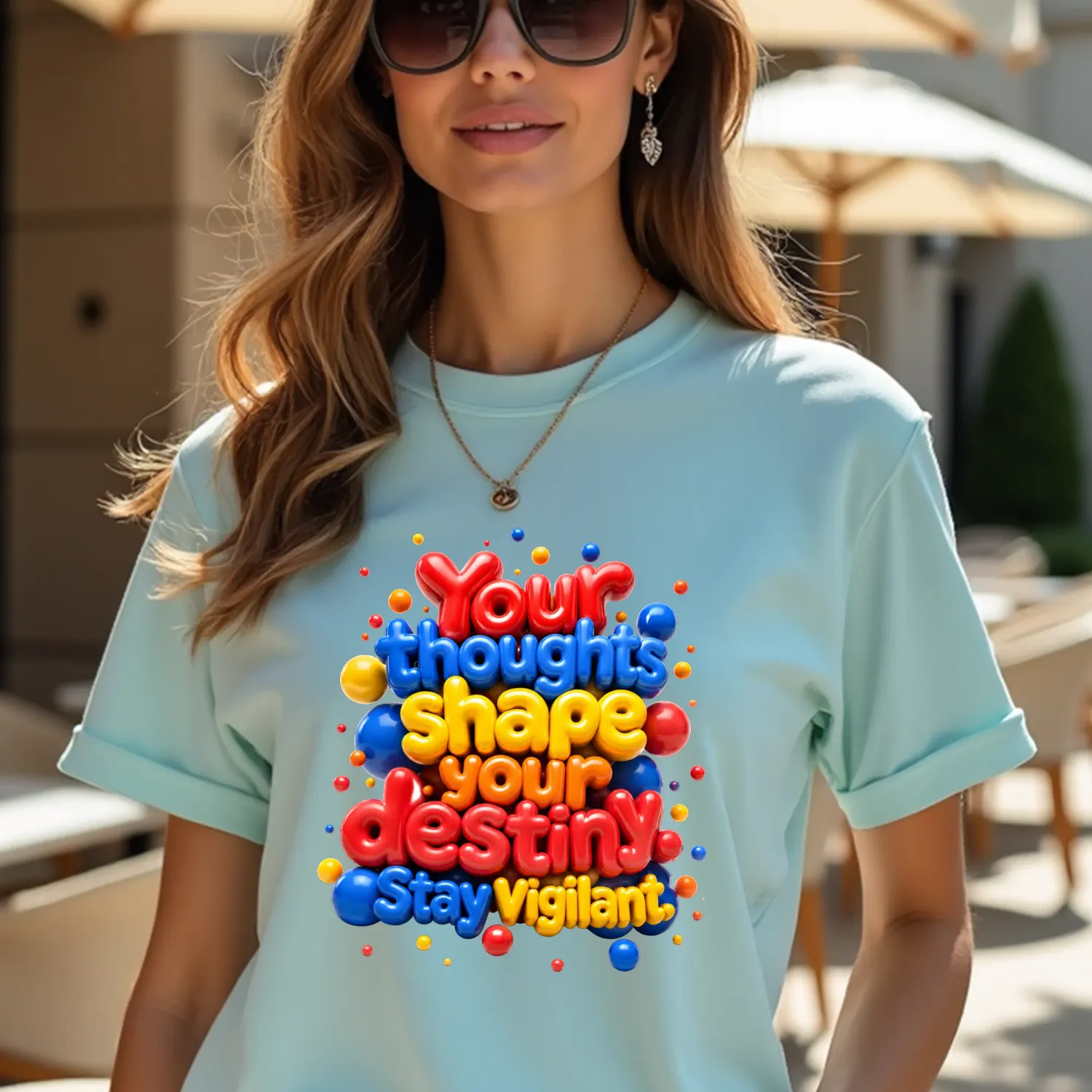 Your Thoughts Shape Your Destiny — Stay Vigilant ✨ | Inspirational T-shirt | Mindset Shirt | Spiritual Gift | Unisex Awareness Tee