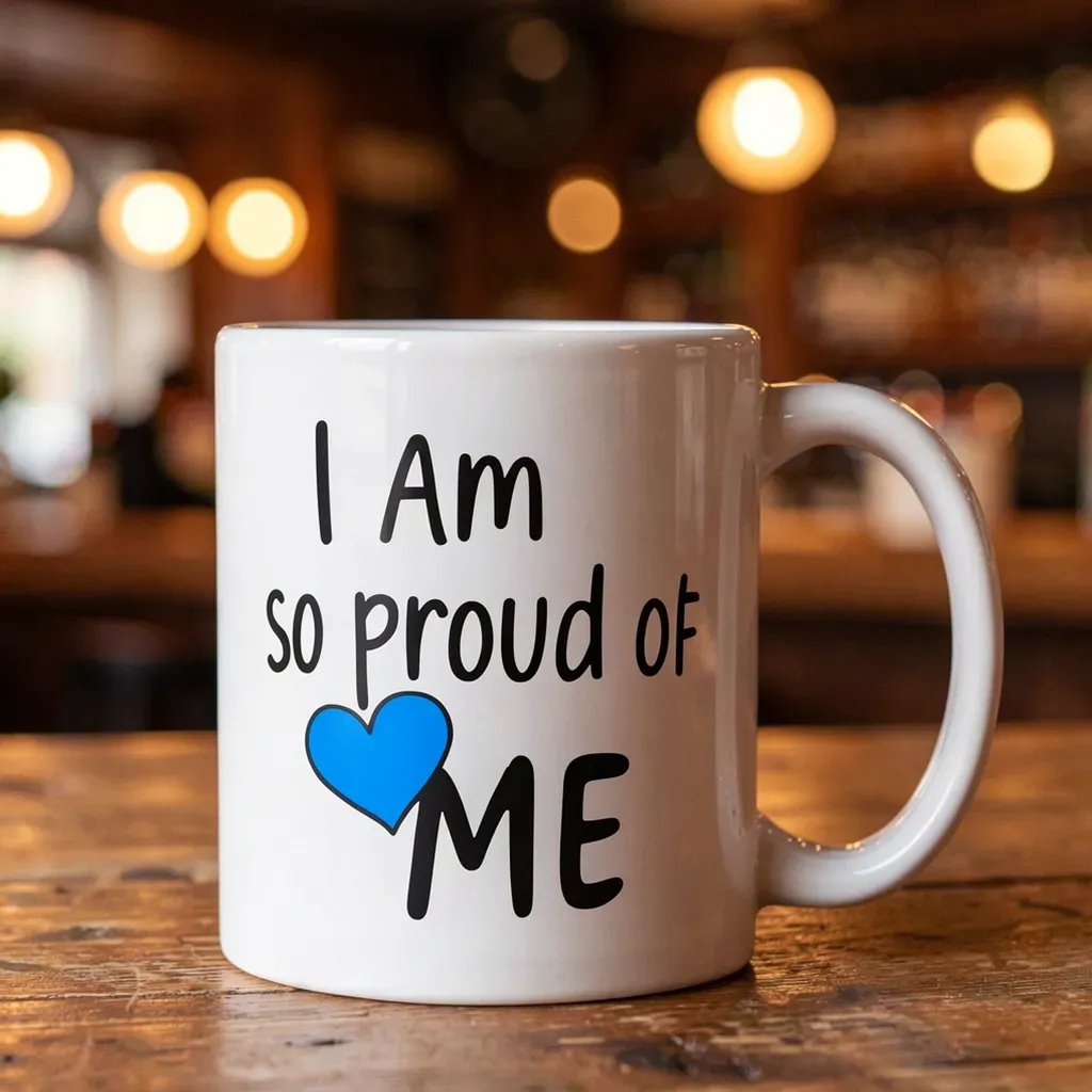 I Am So Proud of Me Mug 💖 Self Love Affirmation Cup