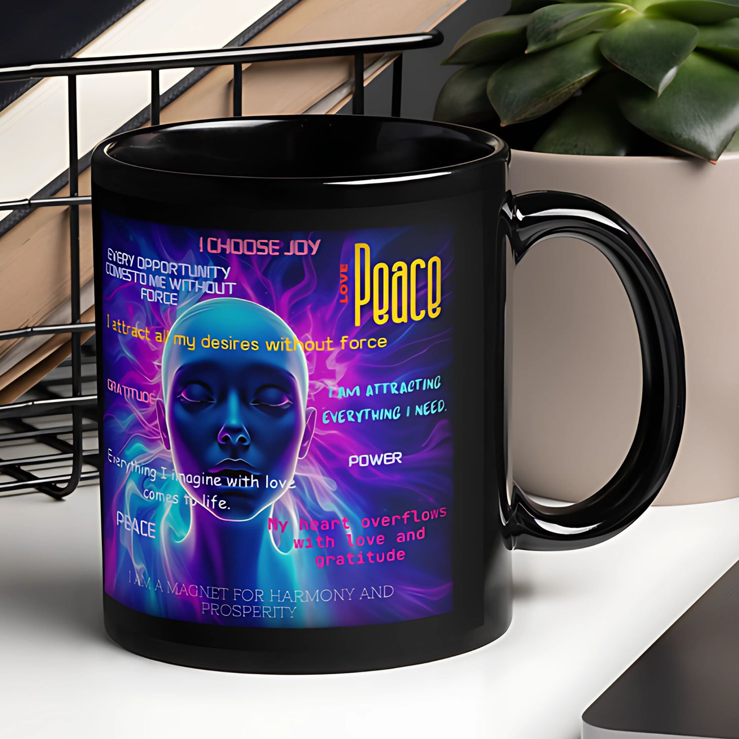 I CHOOSE JOY – Affirmation Coffee Cup