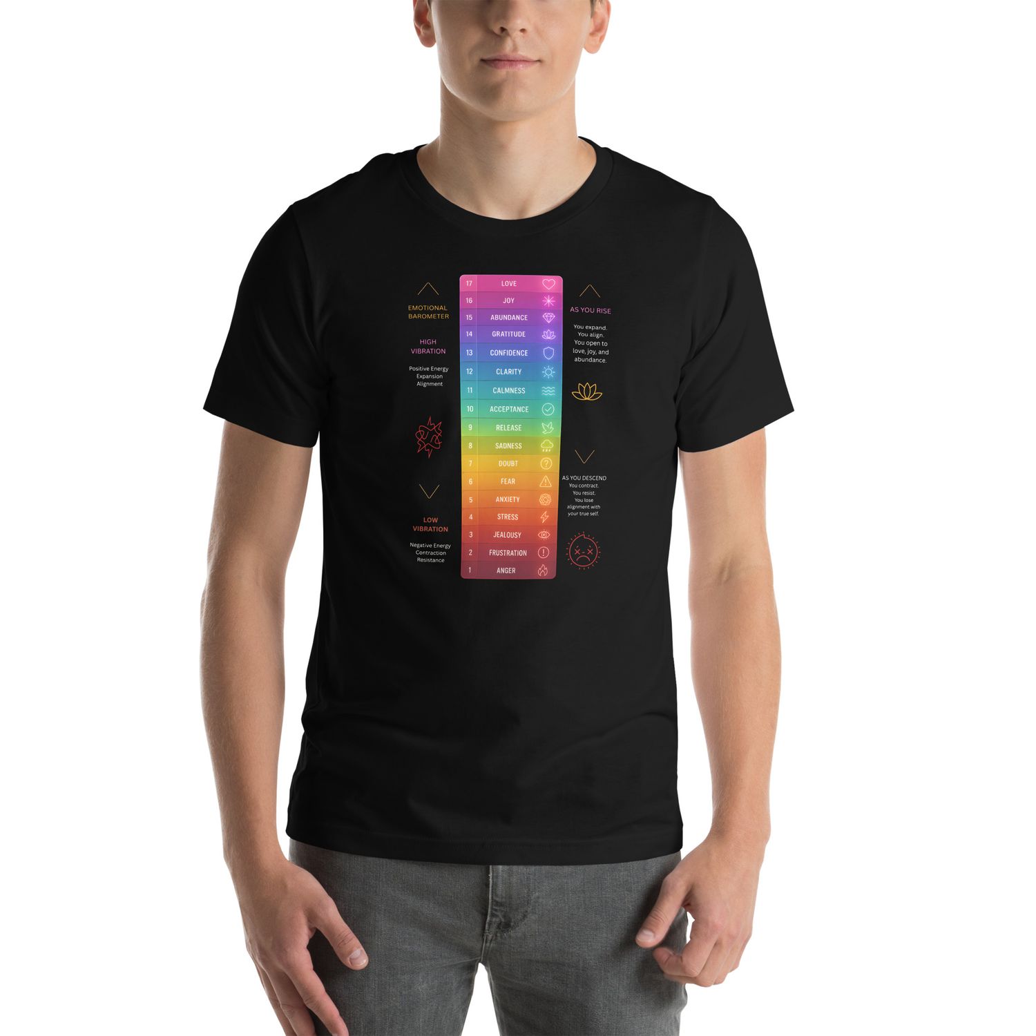 EMOTIONAL BAROMETER – Awareness &amp; Energy T-Shirt
