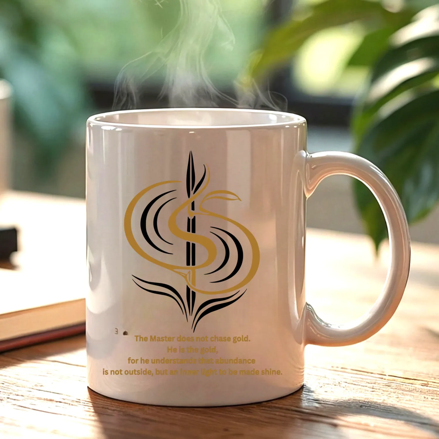 THE MASTER IS THE GOLD - Mug  ☀️