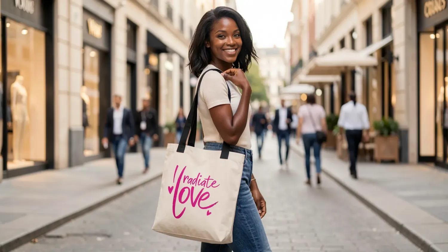 I RADIATE LOVE 💖 Tote bag