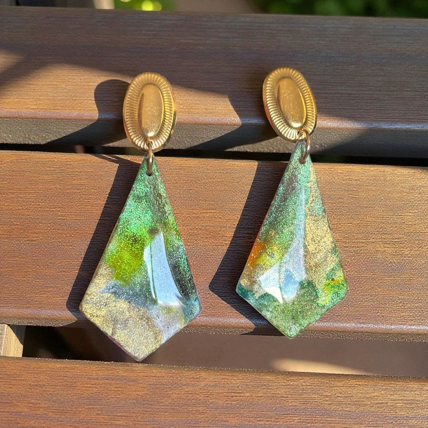 Enchanted Forest Shimmer Earrings