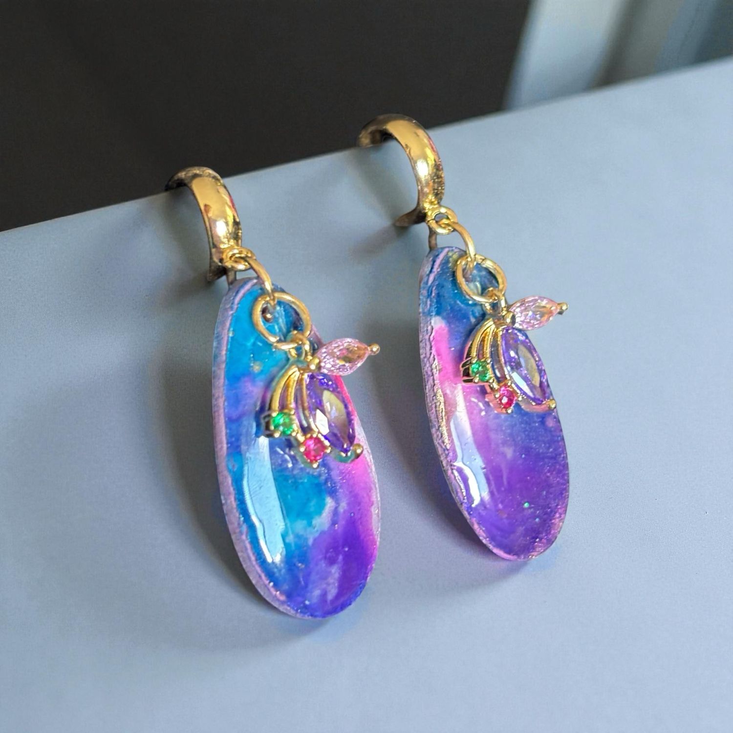 Aurora Garden Drop Earrings