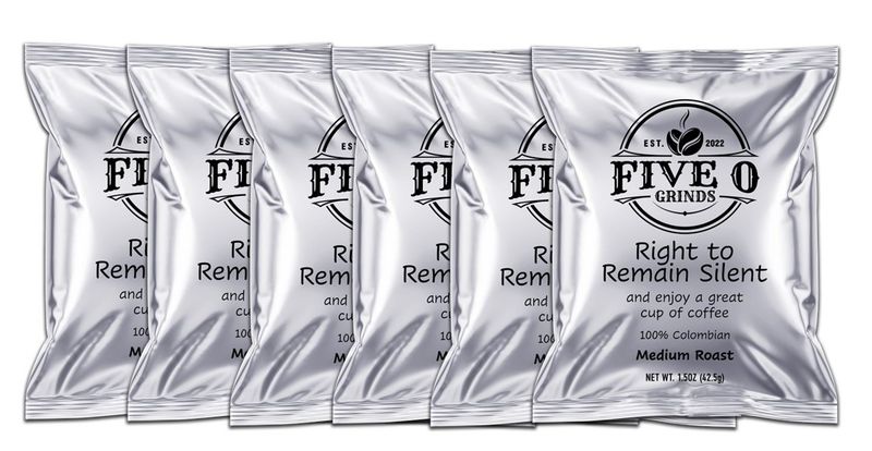 Right to Remain Silent Single Pot Brew Six Pack