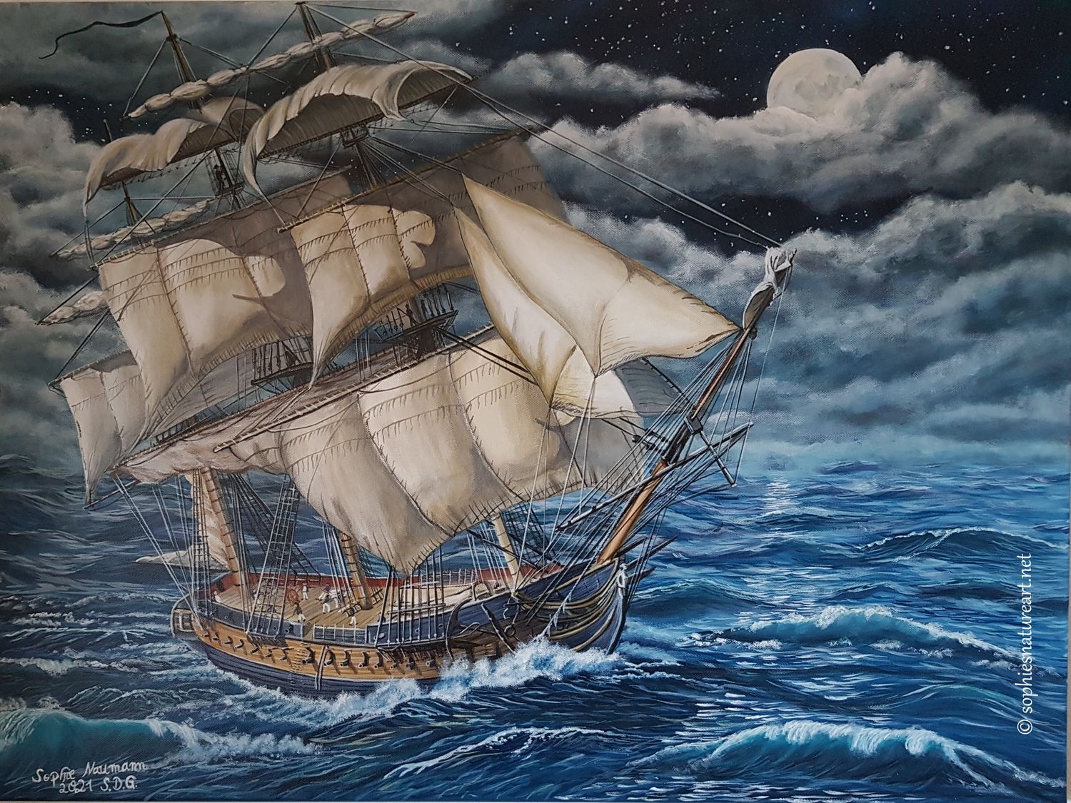 500er Puzzle Segelschiff