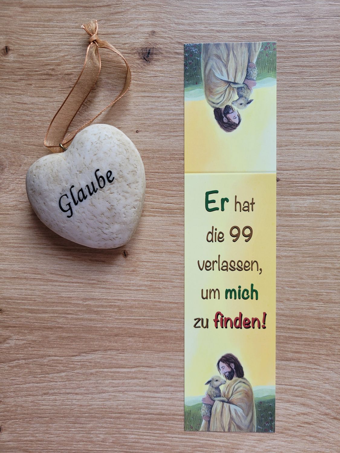 5er Pack Lesezeichen Jesus und das Lamm